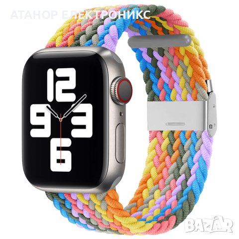  Каишка за часовник Apple Watch 1/2/3/4/5/6/7/8/9/SE/SE 2/Ultra/Ultra 2 (42/44/45/49mm) , снимка 5 - Аксесоари за Apple - 43779272
