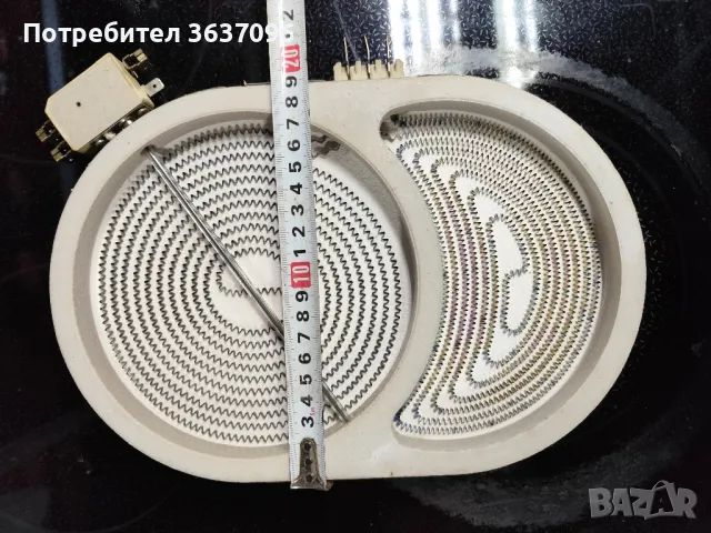 нагревателна плоча за керамичен плот 28/19см, снимка 4 - Печки, фурни - 49688489