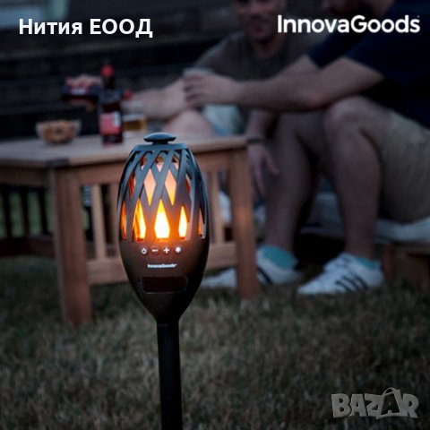 Led фенер с колона Bluetooth