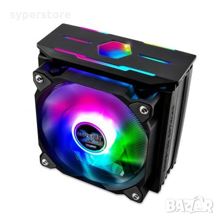 Охладител за процесор Zalman CNPS10X Optima II Black AM4 RGB охладител за Inltel/AMD процесори