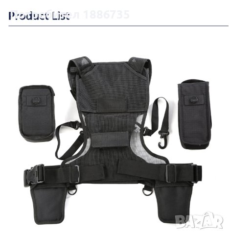 Носеща фотографска жилетка-колан  Sevenoak SK-MSP01 за двe тела, снимка 6 - Чанти, стативи, аксесоари - 39137518