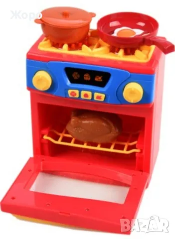 ГОЛЯМА ДЕТСКА ФУРНА ОТ СЕРИЯТА"ДАРА"С ЗВУК И СВЕТЛИНА 26131, снимка 5 - Електрически играчки - 47684951