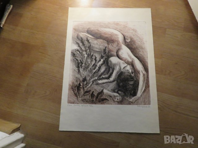 картина Голо Тяло - Страст, копнеж и очакване в една картина, еротика Елка Будинова Найденова - 18+, снимка 1 - Картини - 27222495