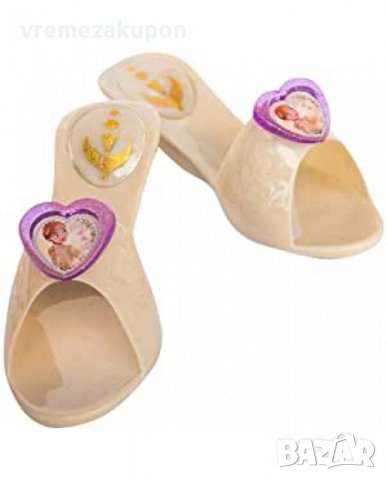 Обувки на Анна от Замръзналото кралство 2 с токче, снимка 1 - Детски обувки - 38800624
