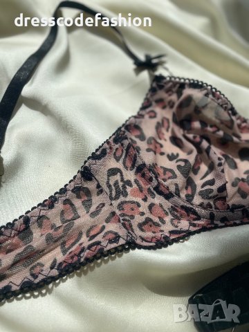 Дамски комплект бельо с жартиер , снимка 3 - Бельо - 40292119