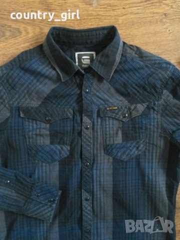 g-star arc 3d shirt - страхотна мъжка риза, снимка 2 - Ризи - 27597551