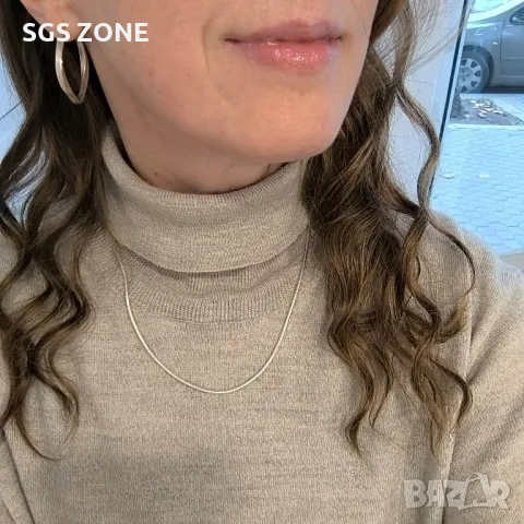 Голям Избор от Сребърни Верижки Произведени в Италия, снимка 2 - Колиета, медальони, синджири - 49888982