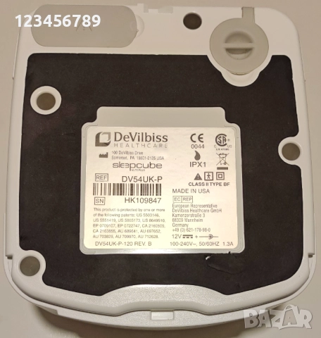 DeVilbiss SleepCube AutoPlus APAP/CPAP апарат срещу сънна апнея, снимка 7 - Медицинска апаратура - 49782111