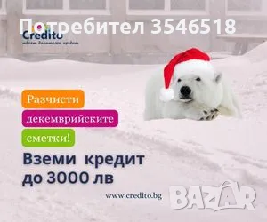 Поадръци за Коледа с  кредит до 3000 лв. и 50% отстъпка от лихвата, снимка 11 - Кредити - 39942295