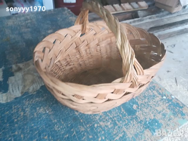АНТИК-плетена кошница 40х30х30см, снимка 7 - Колекции - 27214259
