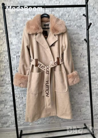 💯Louis Vuitton уникални дамски палта два цвята💯, снимка 2 - Палта, манта - 43838479