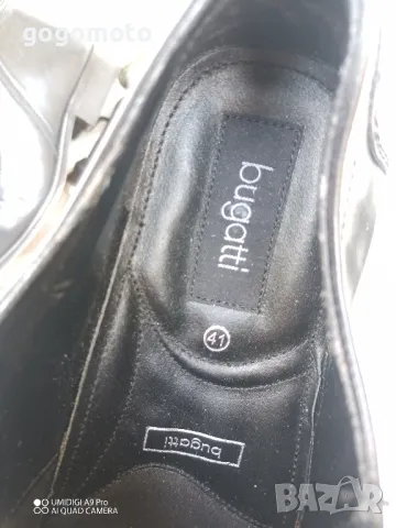 мъжки обувки BUGATTI original, 💯% висококачествена естествена кожа, N -40-41, снимка 16 - Ежедневни обувки - 50153258