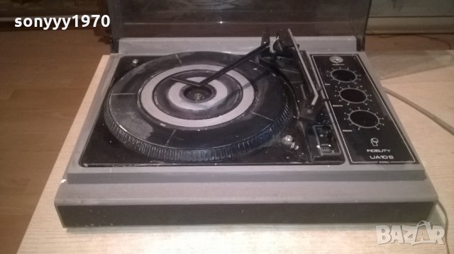 FIDELITY UA-10S MADE IN ENGLAND-ВНОС ХОЛАНДИЯ, снимка 2 - Грамофони - 27792311