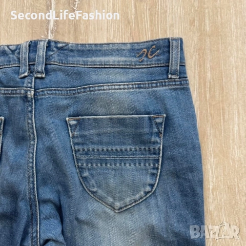 Дамски дънки Tommy Hilfiger с ниска талия размер 29, сини, снимка 7 - Дънки - 52574343