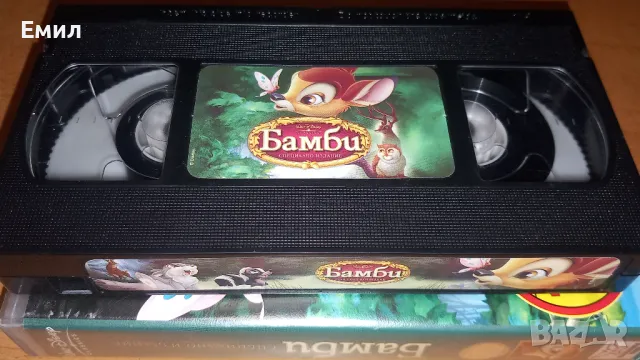 Видеокасета " Бамби", снимка 9 - Анимации - 50369856