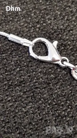 Сребърно колие , снимка 4 - Колиета, медальони, синджири - 48265294