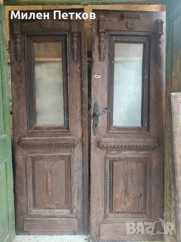 Стара автентична дървена врата, снимка 2 - Входни врати - 53004109