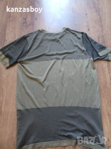 ASICS fuzeX Seamless SS Top Martini Olive - страхотна мъжка тениска Л, снимка 8 - Тениски - 51824230