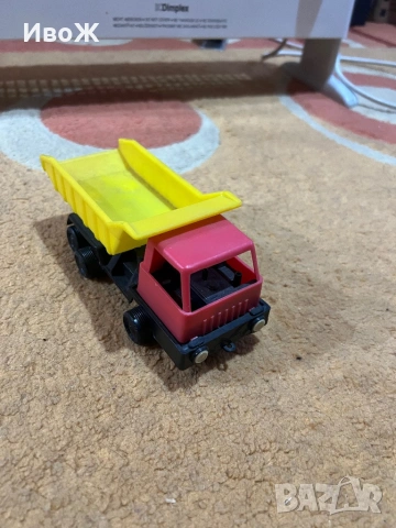 Стара играчка самосвал, снимка 2 - Колекции - 53328512