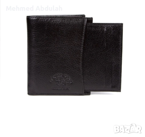 Мъжки портфейл с естествена кожа, снимка 4 - Портфейли, портмонета - 52512485