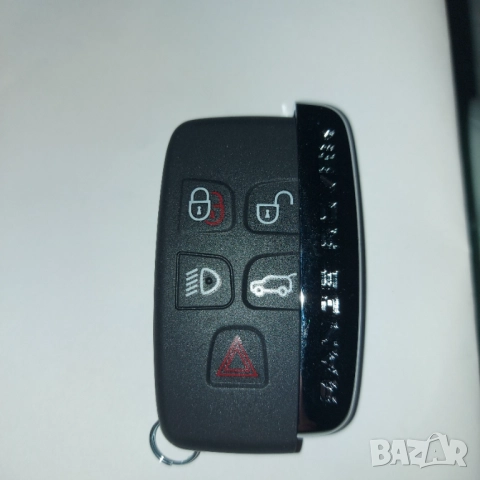 Кутия за автомобилен ключ, Land Rover, Range Rover, Discovery, Черен, 5 бутона, снимка 3 - Аксесоари и консумативи - 52685035