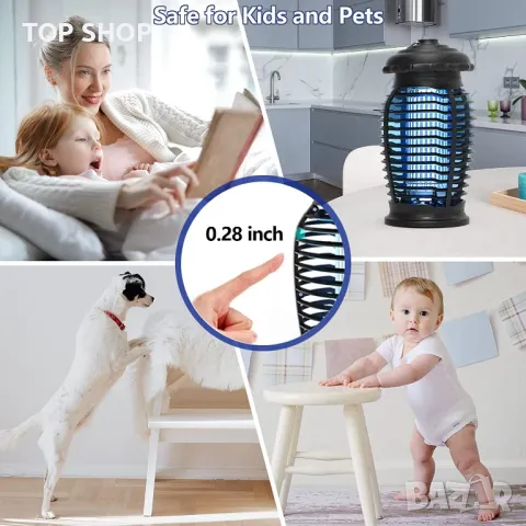 Нова Лампа за убиване на комари електрически убиец срещу насекоми, снимка 2 - Други стоки за дома - 49292077