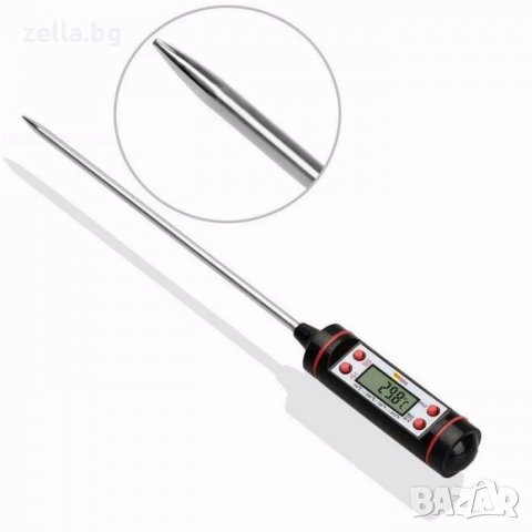Кухненски термометър дигитален електронни за течности със сонда пръчка цена нов, снимка 8 - Друга електроника - 35263677