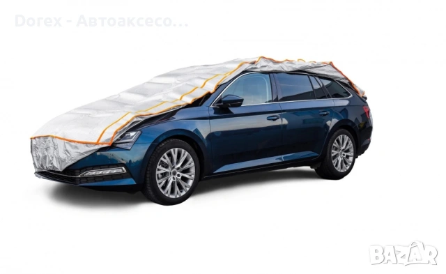 Водоустойчиво покривало против градушка с алуминиево покритие за автомобил – различни размери