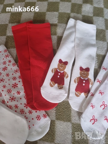 5чифта памучни чорапи 35-38