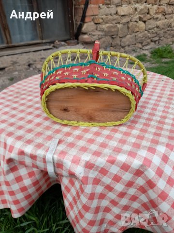 Стара кошница #13, снимка 6 - Антикварни и старинни предмети - 32688446