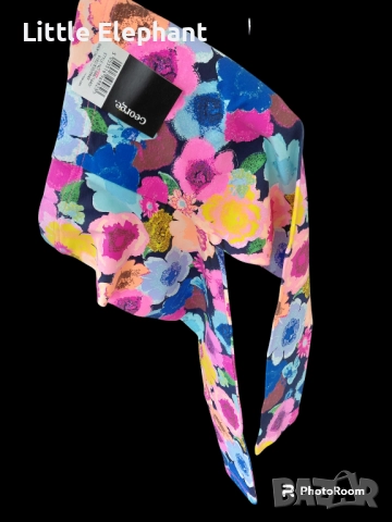 Клинче за 5-6 год мом неонови цветя,колекция"Summer vibes",Англия/ново