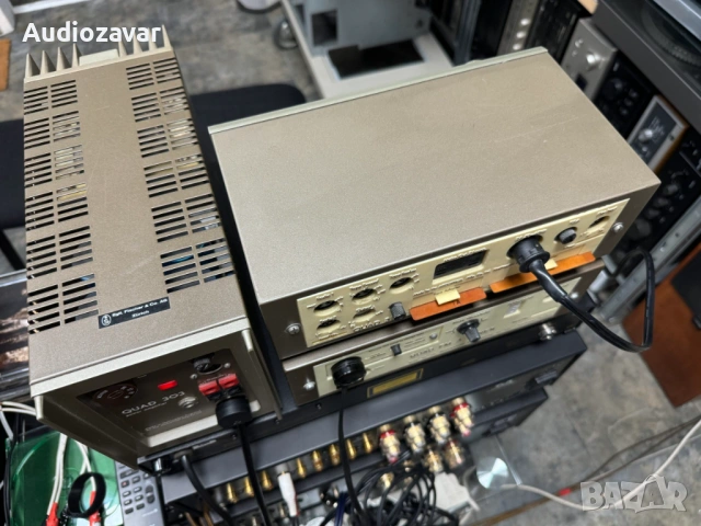 Quad 303 Quad 33 Quad FM3 колекционерска британска система, снимка 3 - Аудиосистеми - 53447485