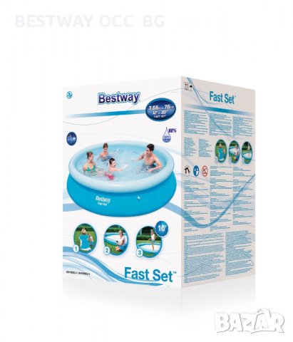 Басейн надуваем 3.66м / 76см, снимка 2 - Други - 39311354