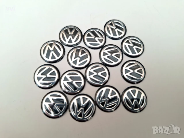 15 броя емблеми за ключ Volkswagen / VW / Фолксваген, снимка 2 - Аксесоари и консумативи - 50773892