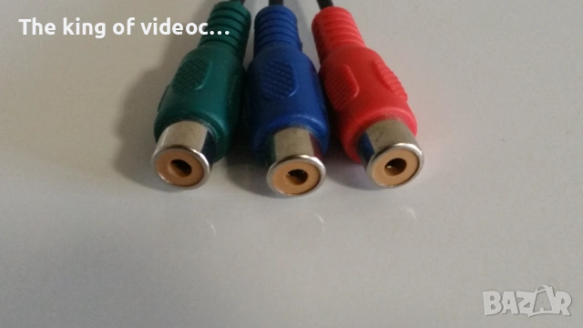 Къс кабел с три букси , снимка 2 - Кабели и адаптери - 53465008