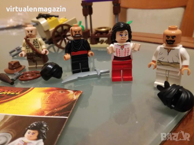 Лего Indiana Jones - Lego 7195 - Ambush in Cairo, снимка 6 - Колекции - 43528075