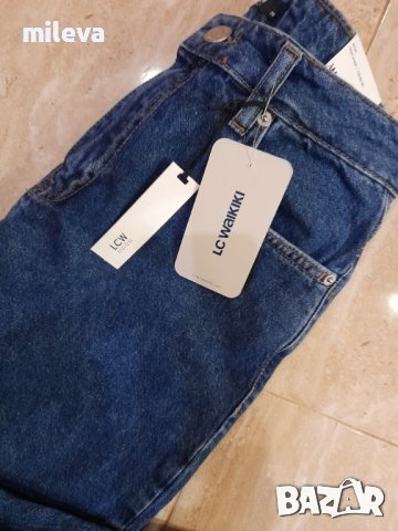 Нови дамски дънки Mom jeans, снимка 3 - Дънки - 36696253