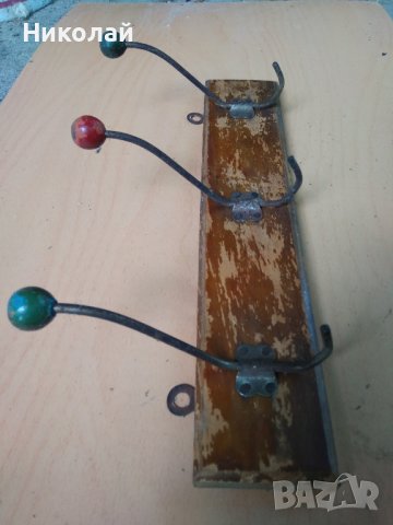 Старинна закачалка, снимка 3 - Антикварни и старинни предмети - 37569446