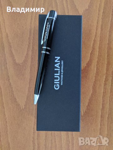 Химикалка черна Giulian, снимка 4 - Ученически пособия, канцеларски материали - 36837785