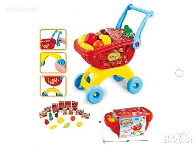 Детска пазарска количка, снимка 2 - Други - 31005597
