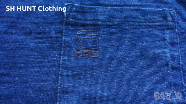 G-Star EVIN POCKET Размер M мъжка блуза 17-62, снимка 4 - Блузи - 52794243