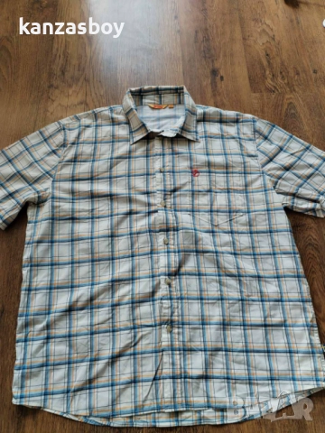 fjallraven SHIRT SS - ГОЛЯМА мъжка риза 2XL, снимка 5 - Ризи - 51706749
