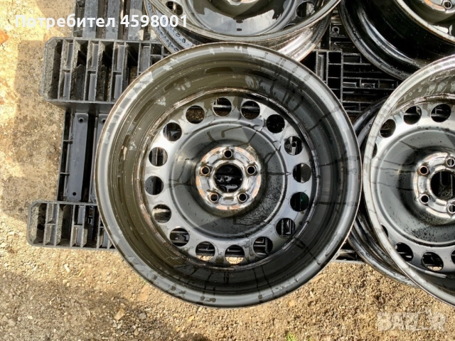 4бр.Оригинални железни джанти 16цола ET50 5x112 за Vw,Audi,Seat,Skodа, снимка 10 - Гуми и джанти - 53061607