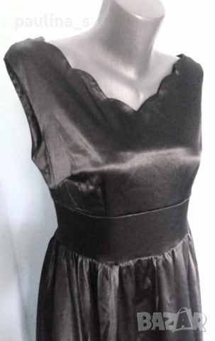 Два броя / Черна рокля за повод "Milla" и / голям размер , снимка 16 - Рокли - 40526791