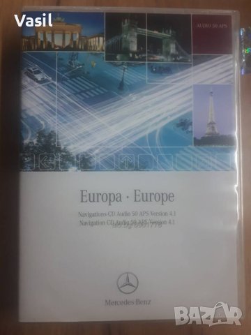 Оригинален сет навигация 4 DVD диска за Мерцедес cls,slk, e classe, снимка 2 - Друга електроника - 43253630