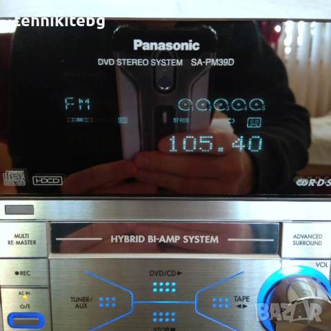 ⭐⭐⭐ Panasonic SA-PM39 ⭐⭐⭐  Система с DVD/CD/MP3, снимка 2 - Аудиосистеми - 35882525