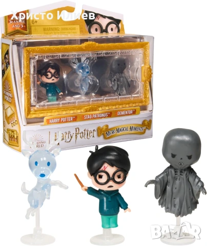 Хари Потър комплект мини фигурки Хари Потър елен Патронус, Дементор Harry Potter