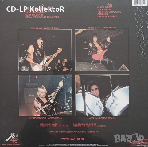 Нов Vinyl (Slayer - Show No Mercy), снимка 2 - Грамофонни плочи - 51852057