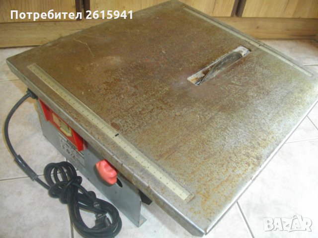 Реже до 32мм-Холандска-Професионална-Машина Рязане на Плочи-Плочки-Електрическа-Кинзо-Kinzo 8E304, снимка 3 - Други инструменти - 33034233