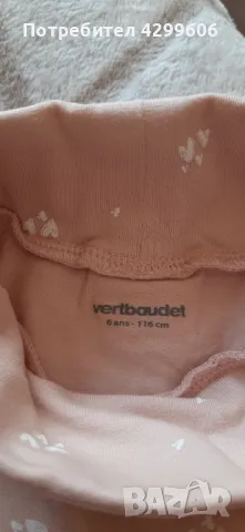 Комплект за момичета Vertbaudet 6г, снимка 3 - Детски комплекти - 47967907